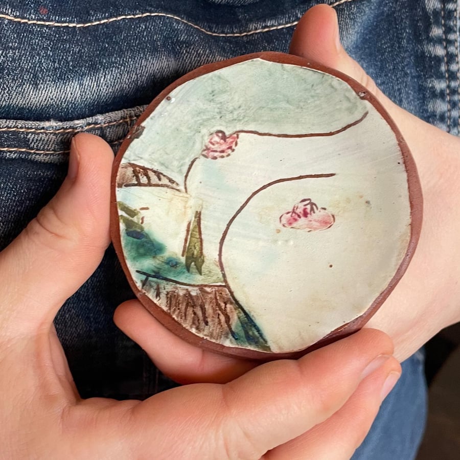 Earth Goddess Palm Dish