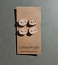 Set of Four Beachcombed Buttons - Image 3