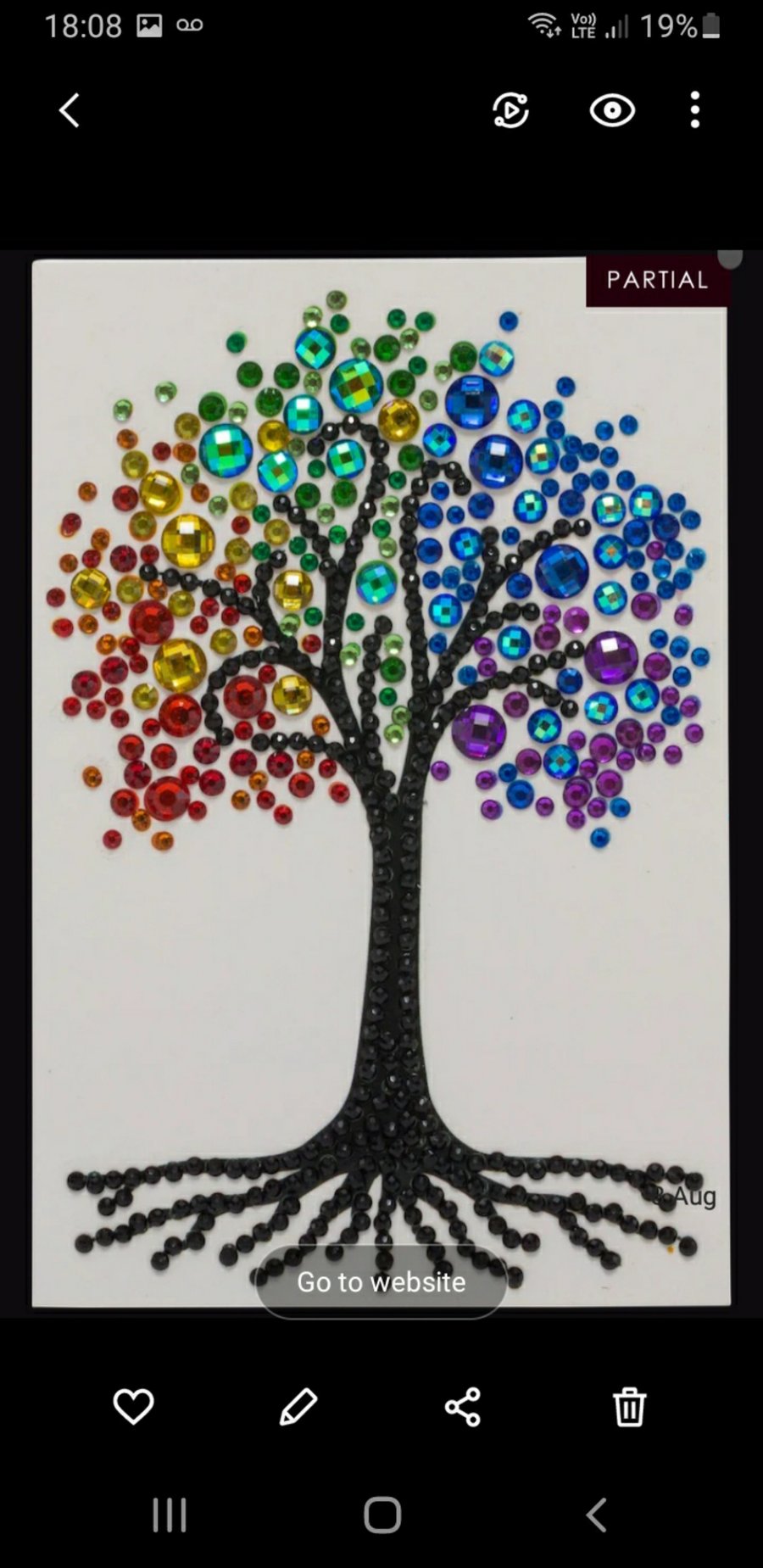 Tree of life crystal art craft buddy kit