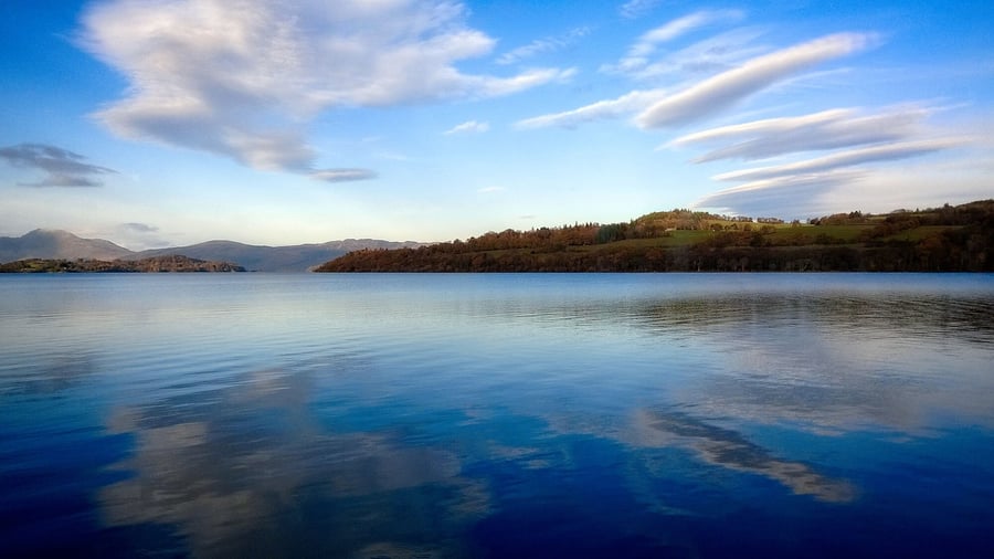 Landscape Photography Print, Loch Lomond Scotland, Home Decor, Wall Art