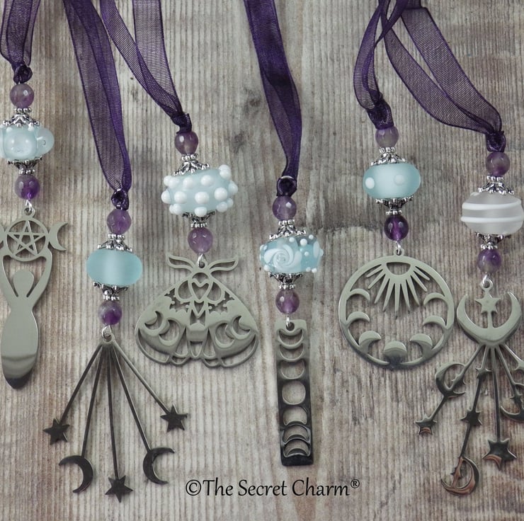 6 x Pagan Christmas Tree Decorations, Hanging D... Folksy