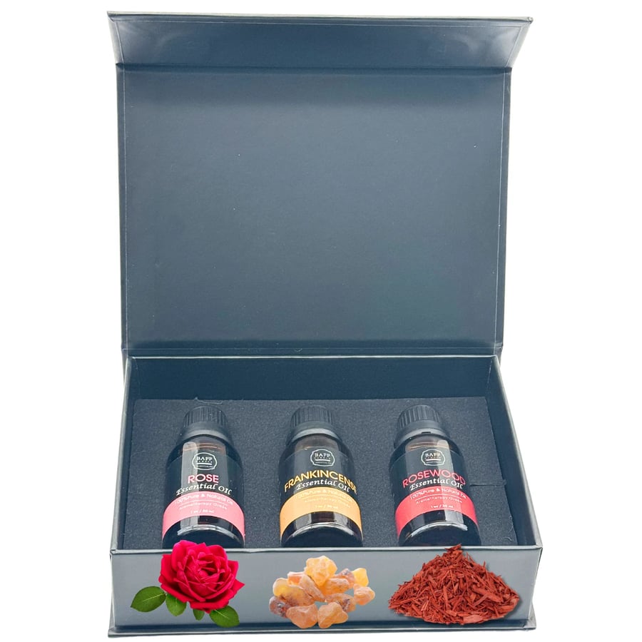 Rose Essential Oil ,Frankincense Essential Oil ,Rosewood Essential Oil