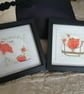 Decoupage-Watercolour-Mixed Media Pictures Framed-Unframed Prices And P&P Vary