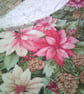 Pink Poinsettia's Adult Christmas Apron - Image 3