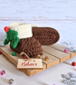 Christmas Pudding Crochet Baby Booties, Newborn - 6 Months - Image 7