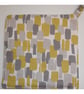 Pot Holder Potholder Grab Mat Kitchen Cookware Pad Saffron Mustard Yellow Grey - Image 1
