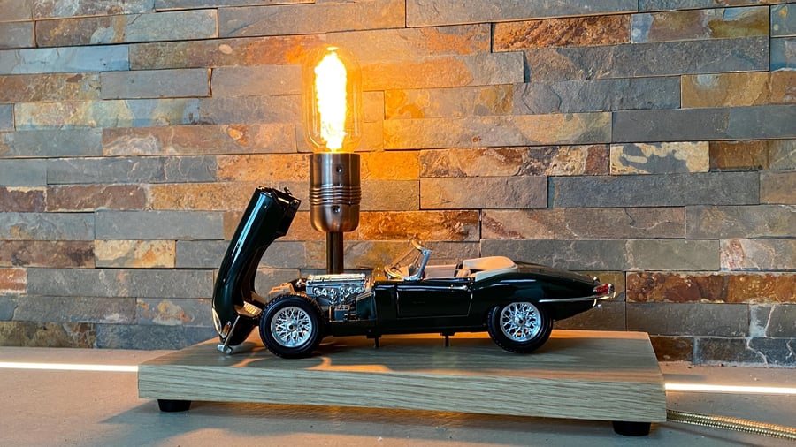 Classic car lamp -E type Jaguar