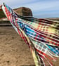 Staithes Colour Chart Handwoven Cotton Wrap - Image 1