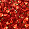 Strawberries Fabric