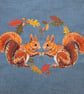 'Red Squirrels & Acorn heart', Valentine's day, Love, Wedding, Anniversary  - Image 9
