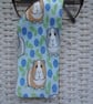 Blue Berries Guinea Pigs Glasses Case 