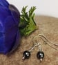 Sterling Silver Black Swarovski Pearl Earrings - Image 5