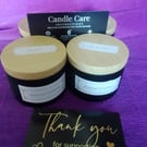 Handmade scented candles 