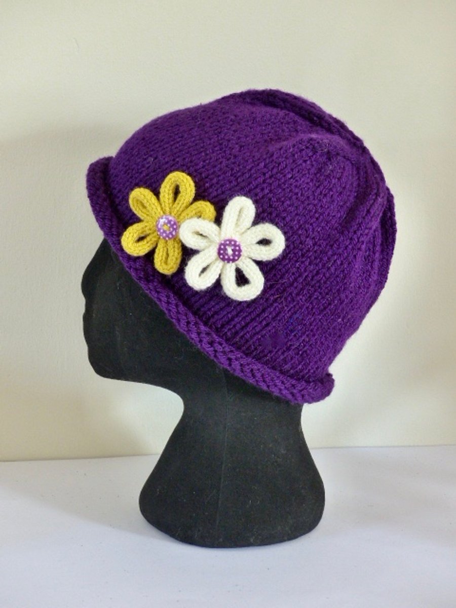 Seconds Sunday - Hand Knitted Hat