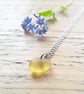 Yellow Seaglass Pendant  - Image 2