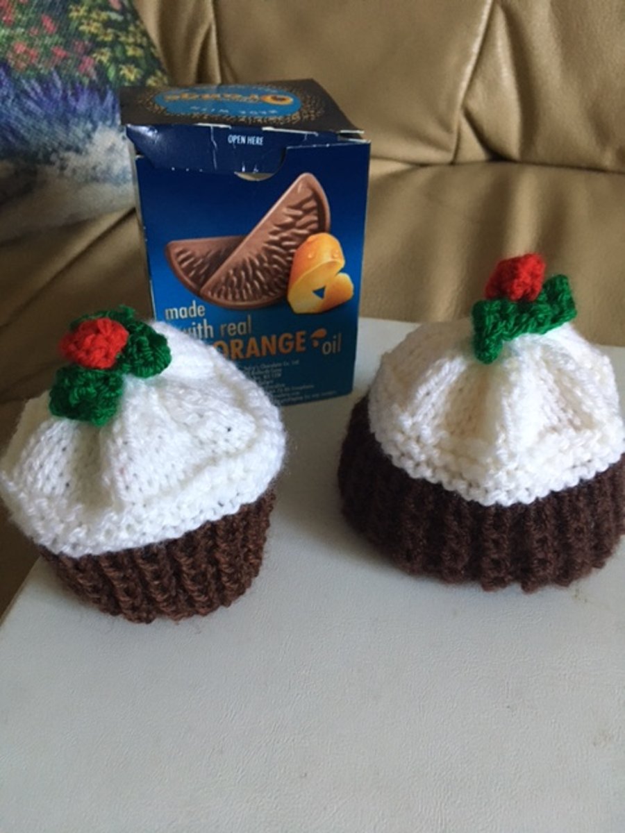 Chocolate Orange covers - Christmas Puddings