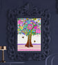 Made to Order Personalised Family Tree Original Art