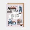 New Home greeting card - moving card 