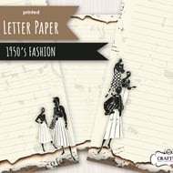 Letter Writing Paper Vintage 1950's fashionable... - Folksy