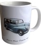Morris Traveller 1960 (Mid Blue) - 11oz Ceramic Mug for Classic British Car fan