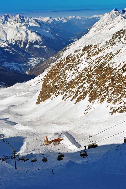 Gurgl Hochgurgl Obergurgl Tyrol Austrian Alps Austria 12"x18" Print
