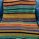 Harry Potter Hogwarts crochet throw