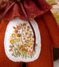 Decorative felt fox, hand sewn woodland fox, hanging decoration  - Image 5
