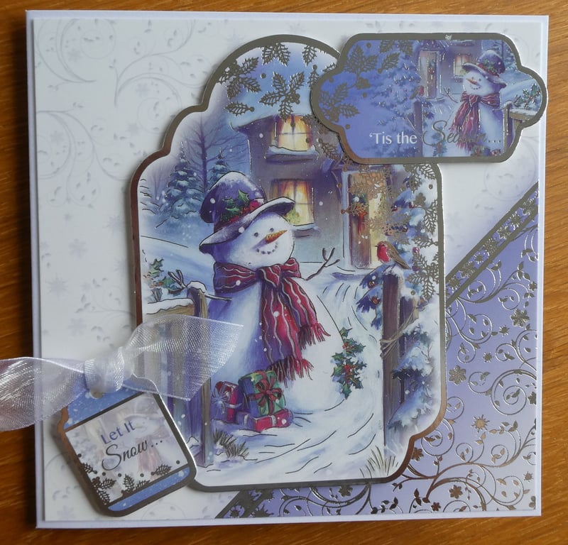 Snowman Christmas Card