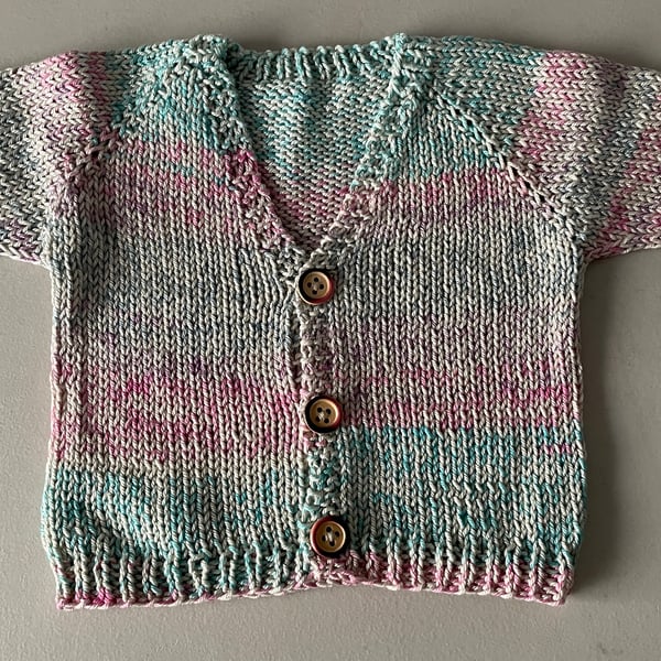Hand Knitted Baby Cardigan