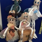 Stiltskins art dolls by paulinesews 