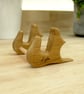 Weight Plate Chopping Board - Solid Oak - Gym Lover Gift, Hand Made UK - Image 10