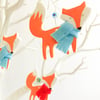 Frosty Fox Christmas Decoration 