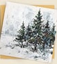 Winter Forest – Premium Festive Greeting Card