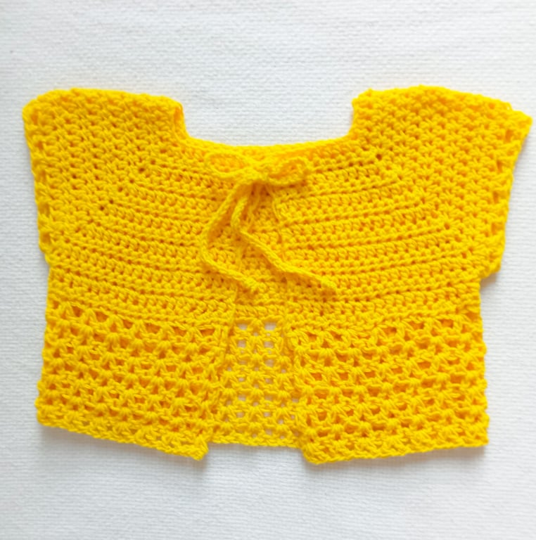 CROCHET PATTERN PDF Divante Cardigan for Baby