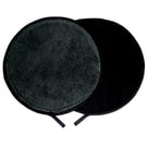Aga Hob Lid Mats Pads Covers Black Surface Savers With Black Backs