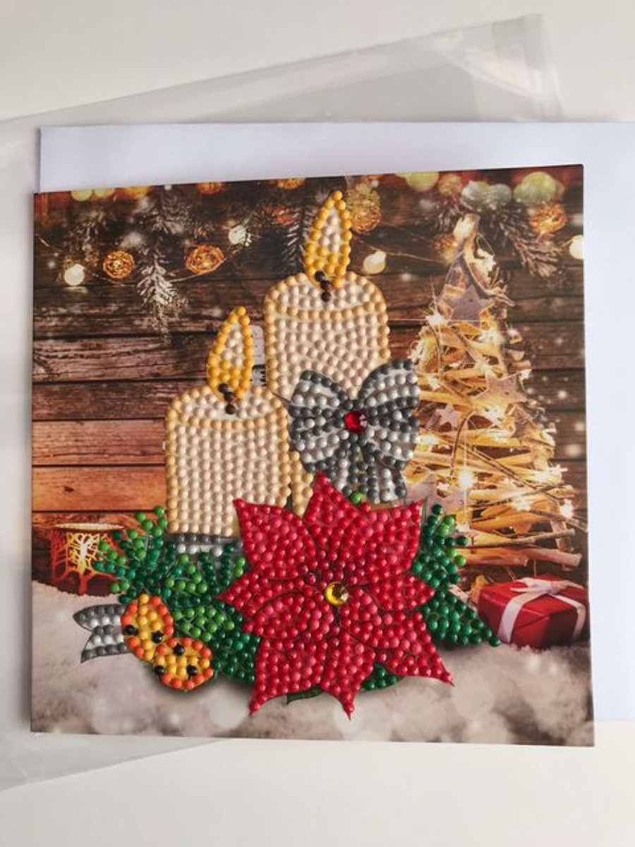  Diamond Art Christmas decoration card 2