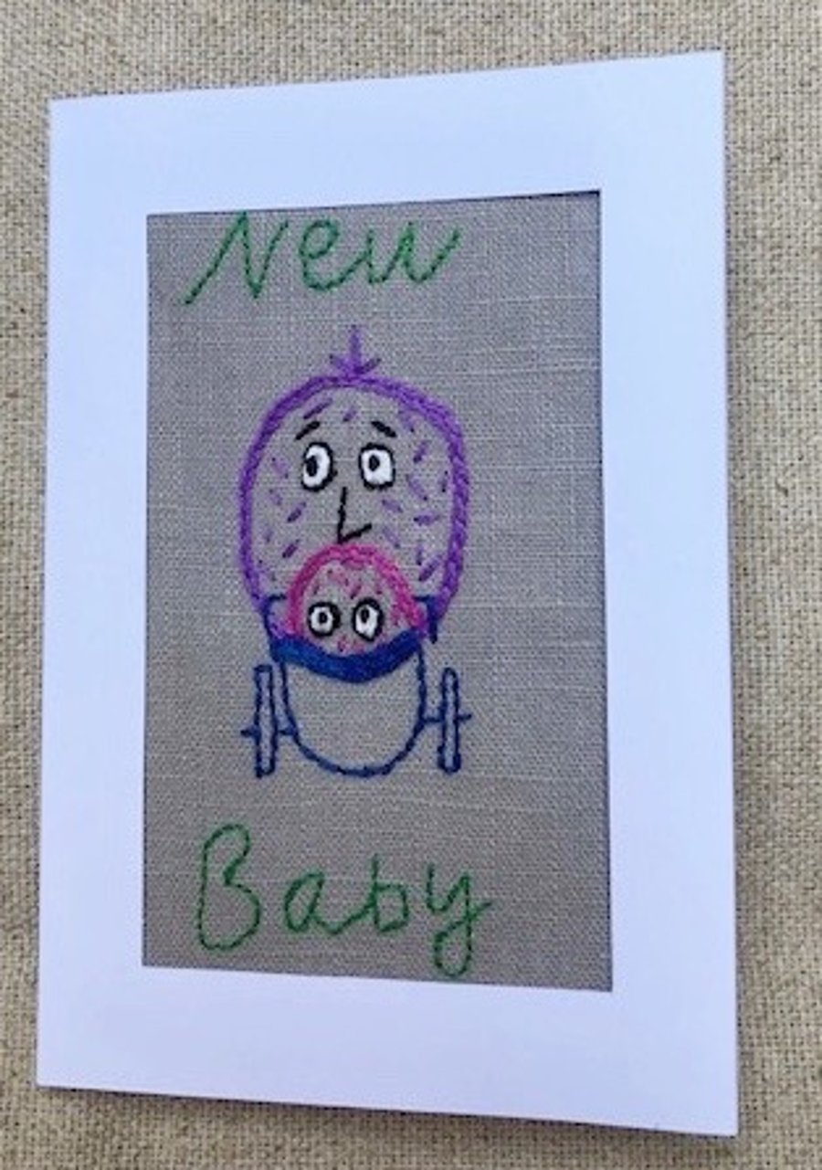 New baby card.