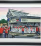 Bristol C. Framed & Unframed Art Print, City Football Club FC, Ashton Gate Gift - Image 1
