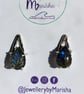 Sterling Silver Earrings Blue Flash Labradorite Leaf Gemstones Jewellery Gift - Image 5