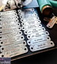 "Run Now Cake Later" Hand Stamped Trainer Tags - Image 4