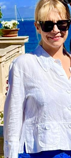 Iris Blue Silver Jewellery