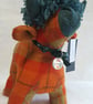Harris Tweed Highland Cow Doorstop - Image 3