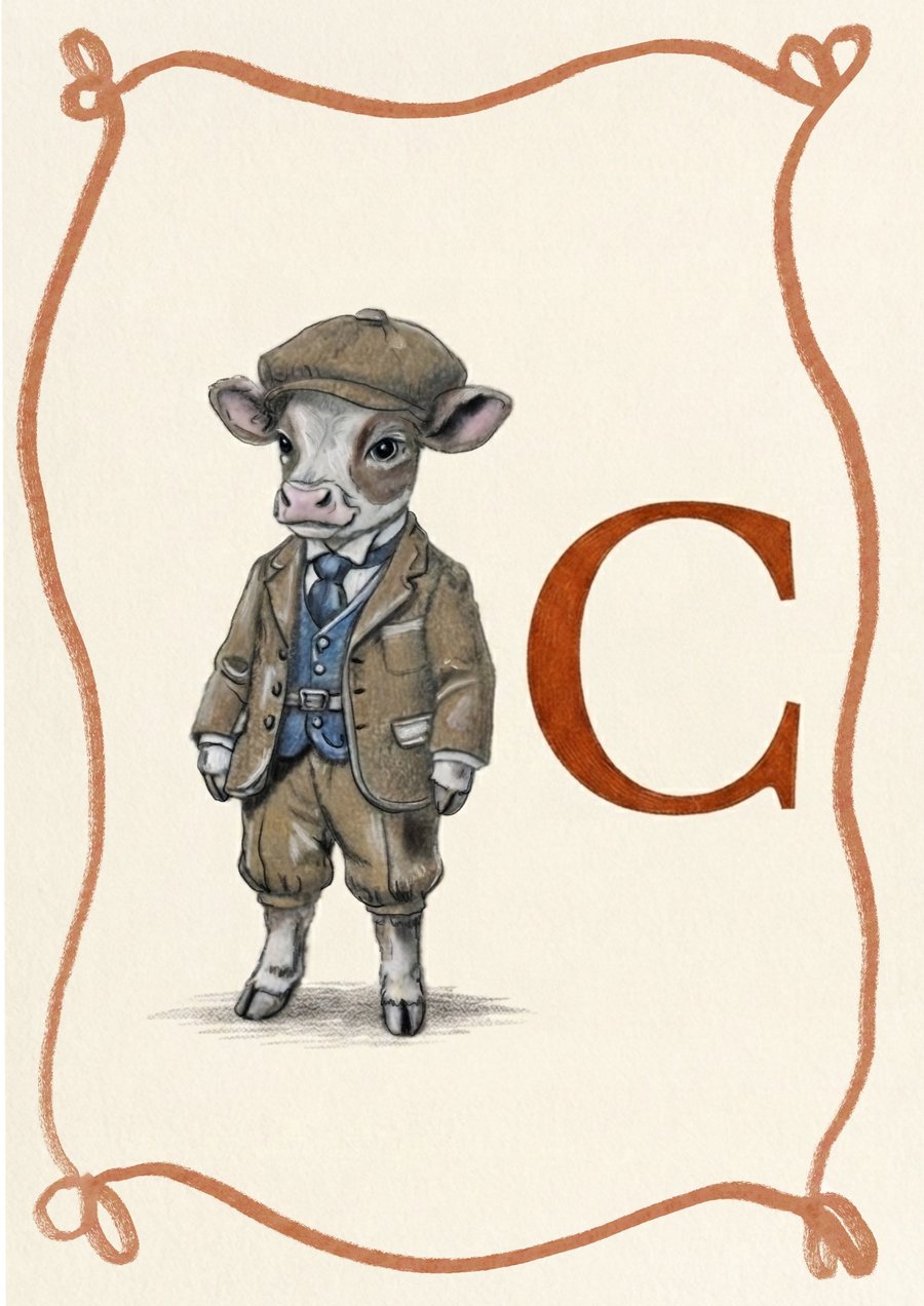 C for Cow