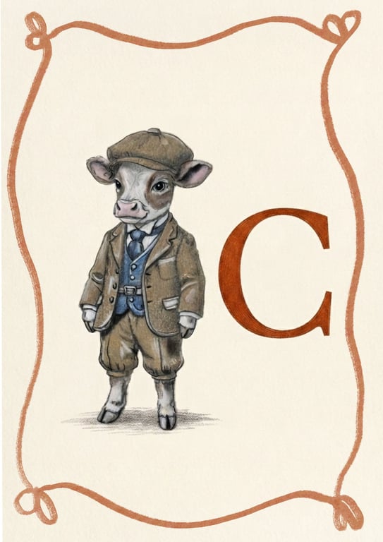 C for Cow