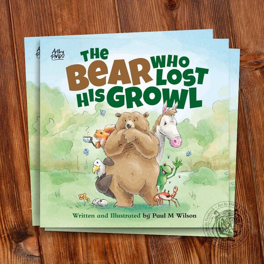 The Bear Who Lost His Growl Children's Picture Book