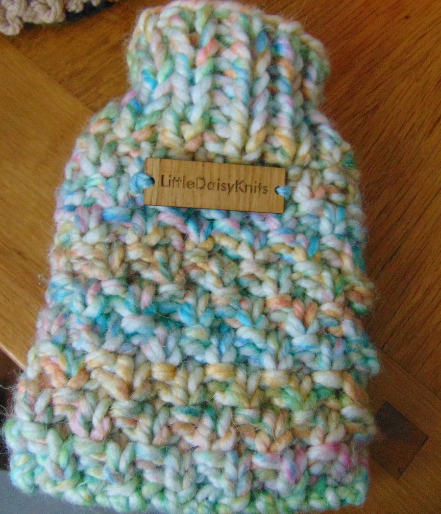  Mini Hot water Bottle Cover Cosy 500mls