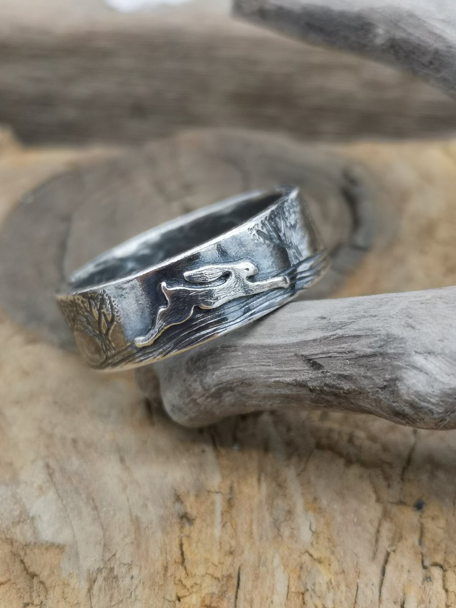 Hare Ring  UK Size T