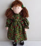 Christmas Rag Doll, Traditional Rag Doll, Rag Doll Angel - Image 2