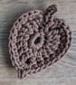 Leaf coaster, chunky mat, cotton coasters, plant lovers gift - Image 6