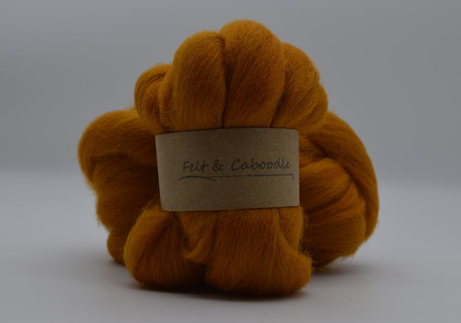 Old Gold Corriedale top